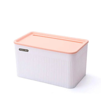 Waterproof Wall-Mounted Toilet Paper Holder with Storage Tray