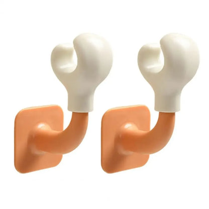 2Pcs Self-Adhesive Decorative Legs – DIY Hooks for Tissue Boxes & Trash Cans