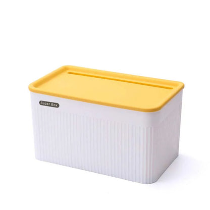 Waterproof Wall-Mounted Toilet Paper Holder with Storage Tray